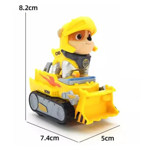 Paw Patrol Building Block Pull-Back Vehicle – Chase, Skye, Marshall & Rubble - Image 17