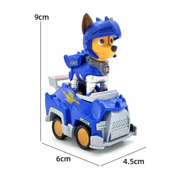 Paw Patrol Building Block Pull-Back Vehicle – Chase, Skye, Marshall & Rubble - Image 8