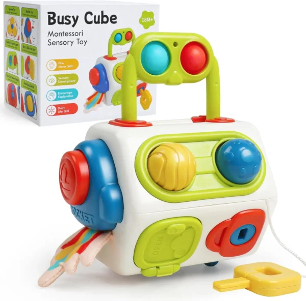 Baby Board Cube Sensory Toys - Image 5