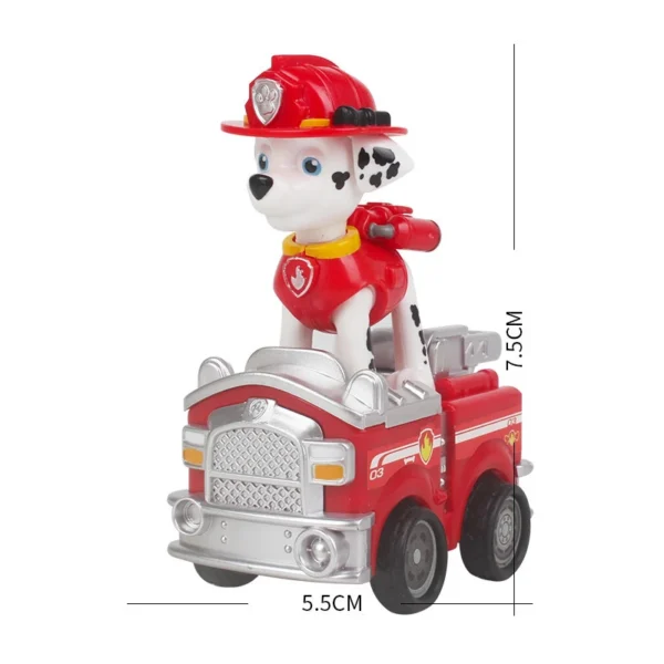 Paw Patrol Building Block Pull-Back Vehicle – Chase, Skye, Marshall & Rubble - Image 13