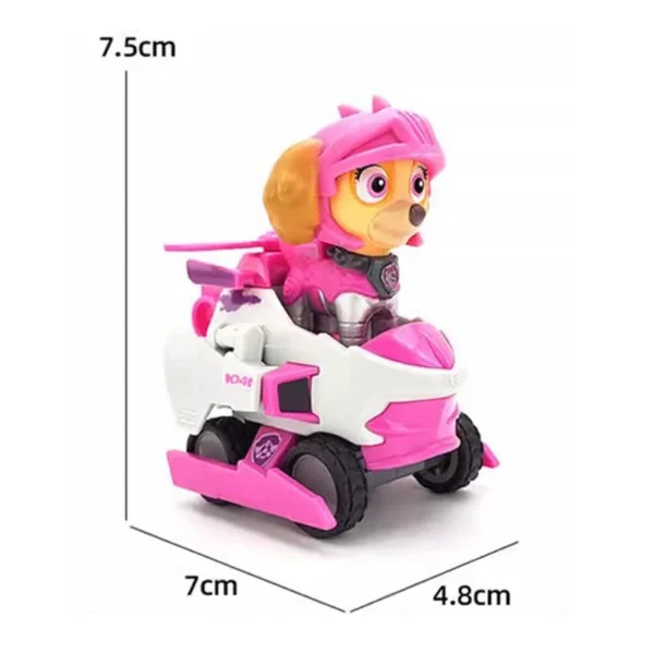 Paw Patrol Building Block Pull-Back Vehicle – Chase, Skye, Marshall & Rubble - Image 19