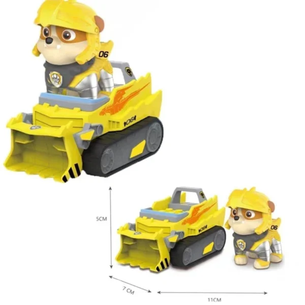 Paw Patrol Building Block Pull-Back Vehicle – Chase, Skye, Marshall & Rubble - Image 24