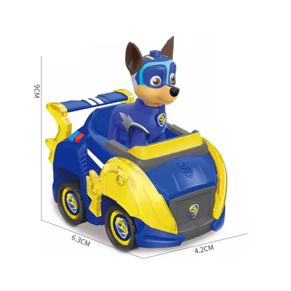 Paw Patrol Building Block Pull-Back Vehicle – Chase, Skye, Marshall & Rubble - Image 12