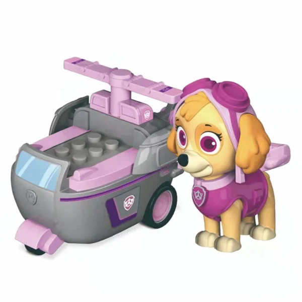 Paw Patrol Building Block Pull-Back Vehicle – Chase, Skye, Marshall & Rubble - Image 31