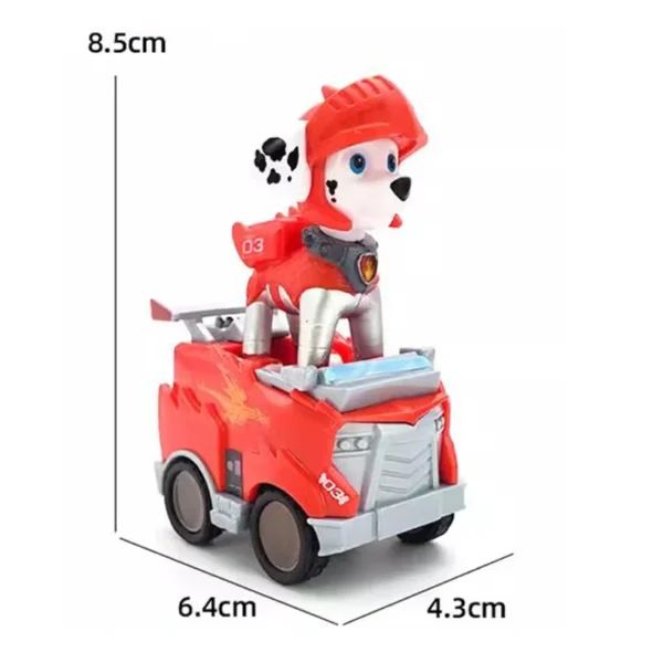 Paw Patrol Building Block Pull-Back Vehicle – Chase, Skye, Marshall & Rubble - Image 18