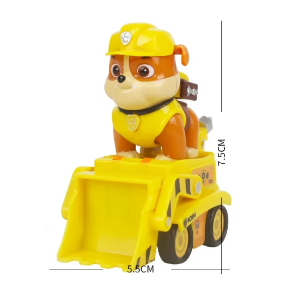 Paw Patrol Building Block Pull-Back Vehicle – Chase, Skye, Marshall & Rubble - Image 11