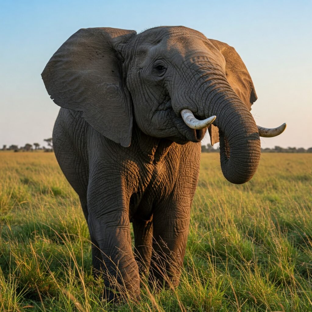 Downloadable Wild Animal Cards PDF for Early Learning and Language Development