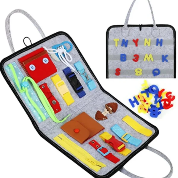 Foldable Fine Motor Busy Board - Image 12