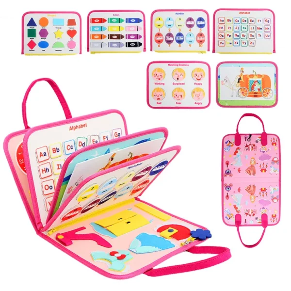 Foldable Fine Motor Busy Board - Image 11