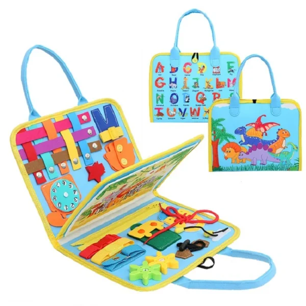 Foldable Fine Motor Busy Board - Image 13