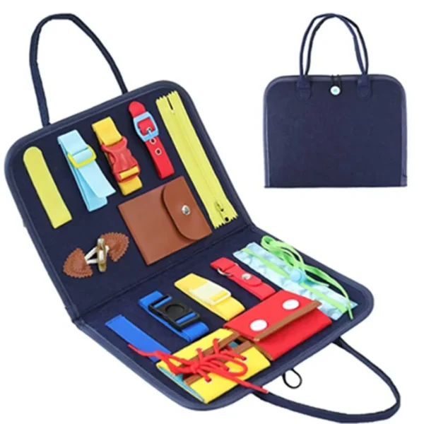 Foldable Fine Motor Busy Board - Image 9