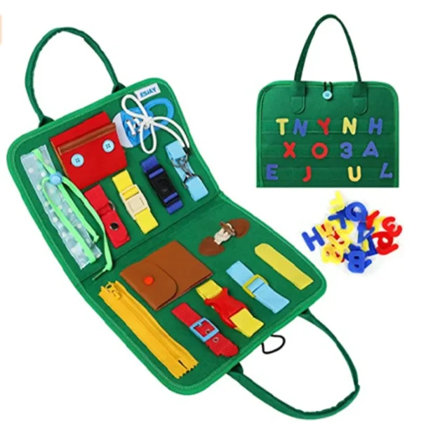 Foldable Fine Motor Busy Board - Image 5