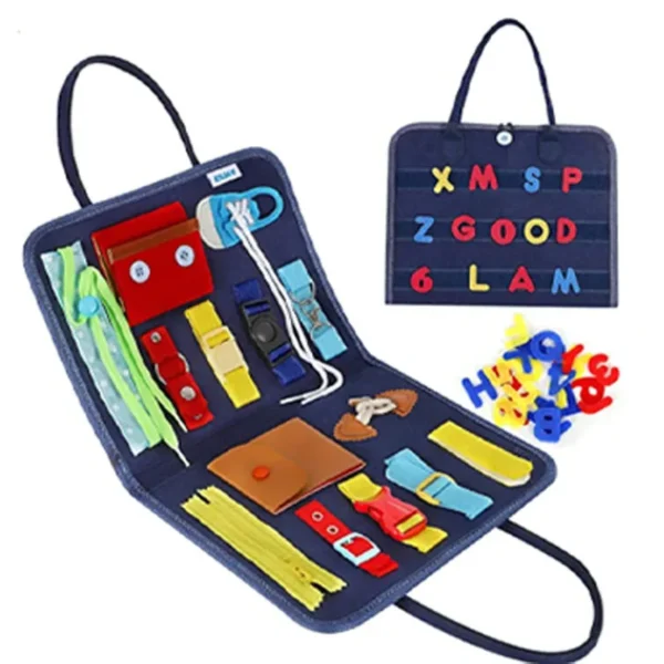 Foldable Fine Motor Busy Board - Image 7