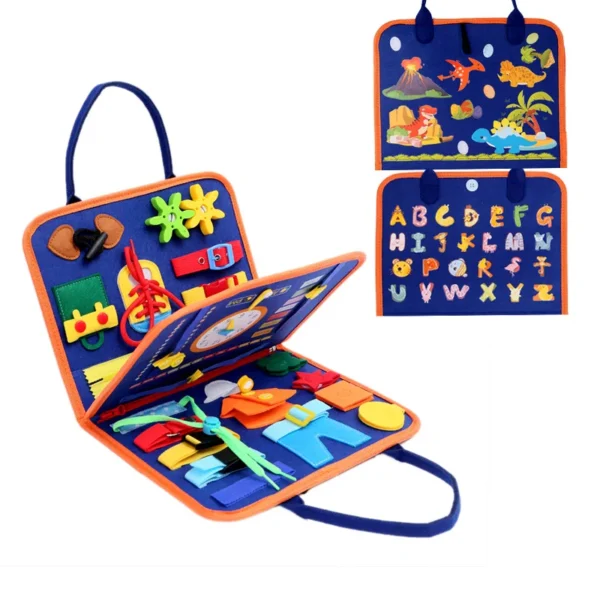 Foldable Fine Motor Busy Board - Image 10