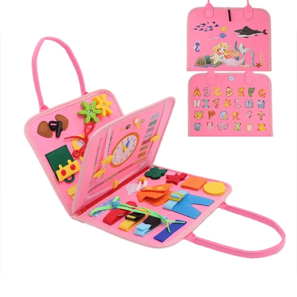 Foldable Fine Motor Busy Board - Image 8