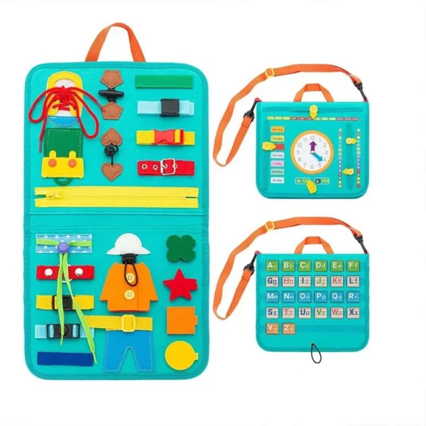 Foldable Fine Motor Busy Board - Image 15