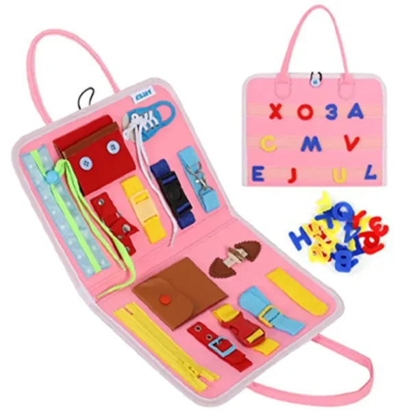 Foldable Fine Motor Busy Board - Image 6